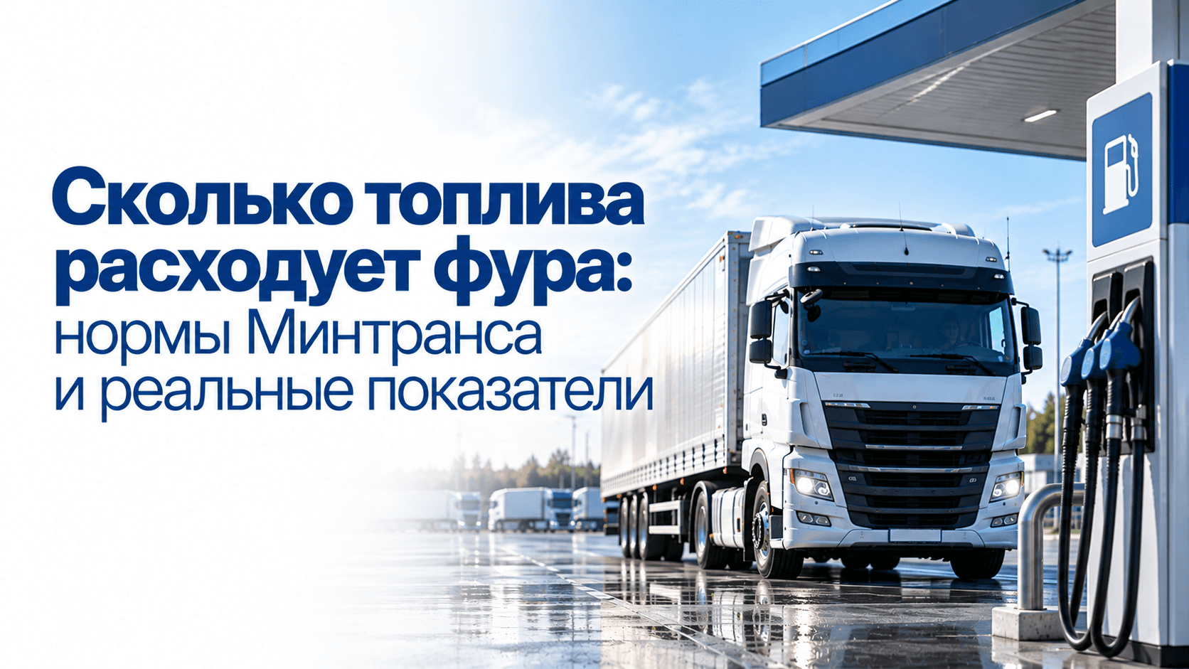 Сколько топлива расходует фура: нормы Минтранса и реальные показатели