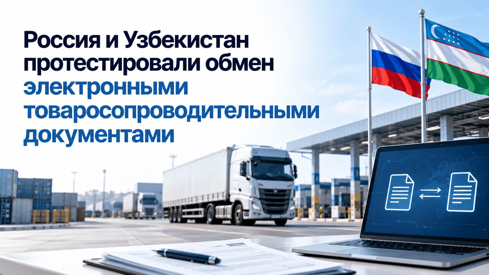 Россия и Узбекистан протестировали трансграничный обмен электронными документами